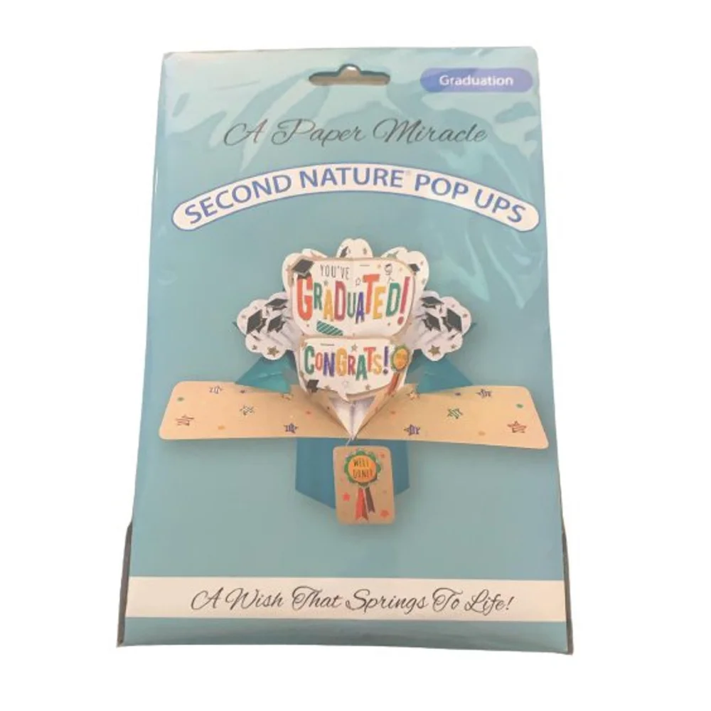 A Paper Miracle Second Nature Pop Ups Invitation, Graduation
